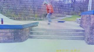 Fugazi 360 flip with orange jacket