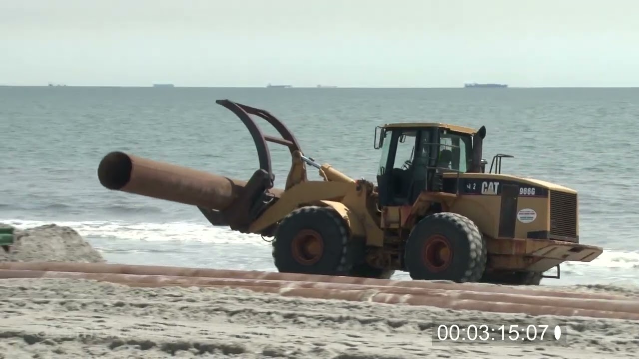 Beach Restoration in 2013 after Hurricane Sandy - Rockaway Beach, NY
