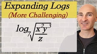 Expanding Logarithmic Expressions (More Challenging Examples)