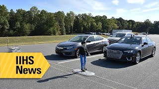 Pedestrian crash prevention varies for midsize cars - IIHS News
