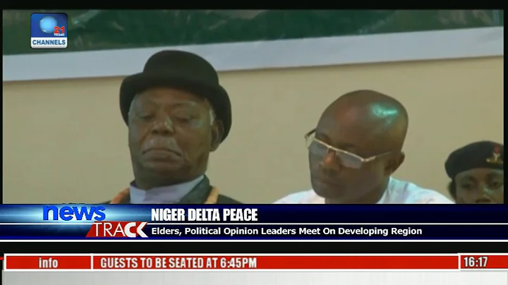 Niger Delta Peace: Elders, Political Opinion Leaders Meet On Developing Region