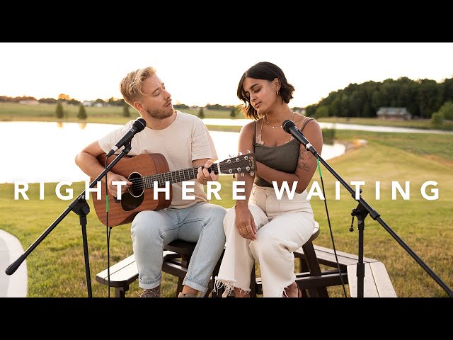Right Here Waiting by Richard Marx (Acoustic Cover by Jonah Baker and Celine) class=