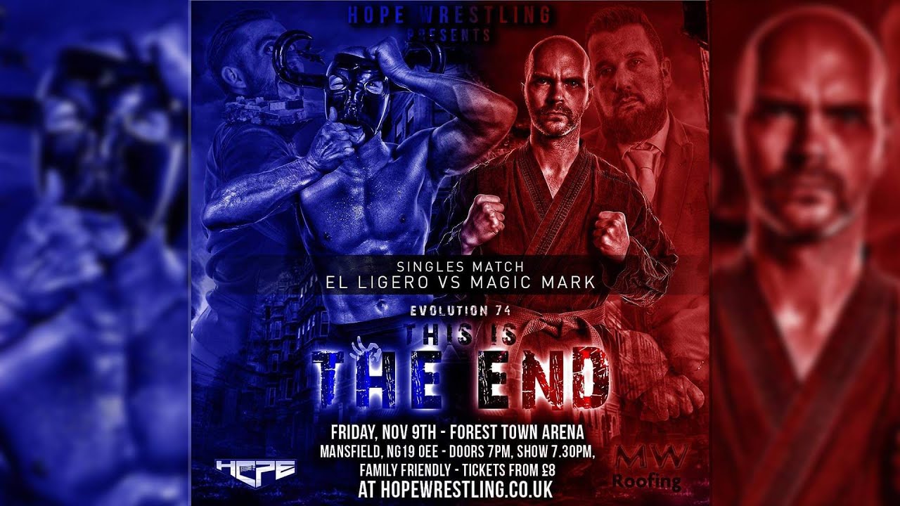 Mark Adams V Ligero - HOPE Wrestling 74