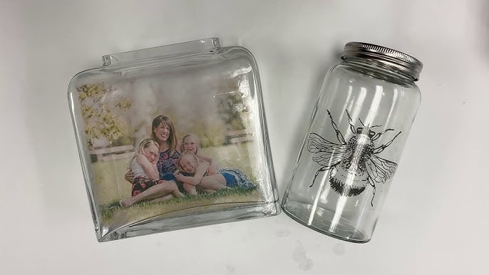 DIY Clear Contact Paper Transfers onto Glass!