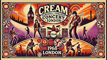 Cream - Farewell Concert - 1968 (Royal Albert Hall London) (4K Restored & audio remastered)