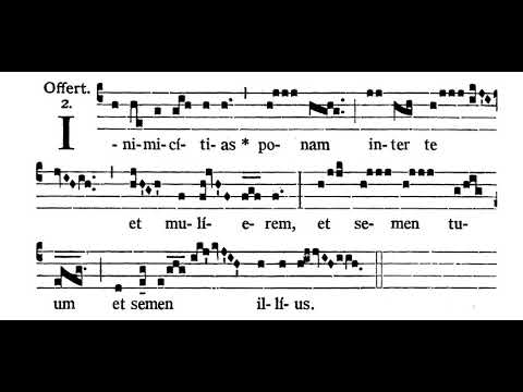 Choir of St Peter&rsquo;s Eastern Hill: Inimicitias ponam inter te et mulierem