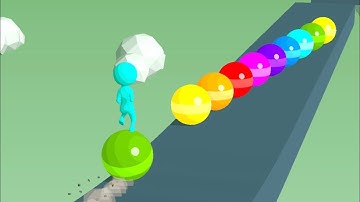 STACK RIDER 🟡💕- All Levels Gameplay Android, iOS v.95