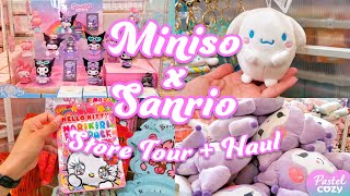 Sanrio x Miniso Shop With Me + Haul & Review | Blind Boxes | Stationery | School and Office Supplies