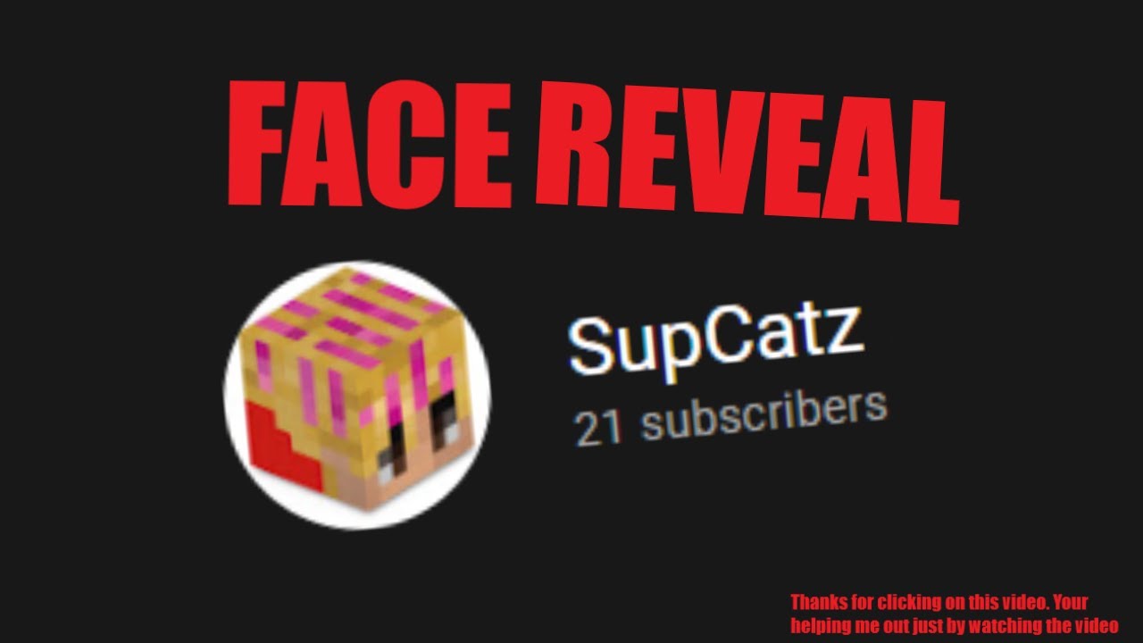Face Reveal For 20 Subs