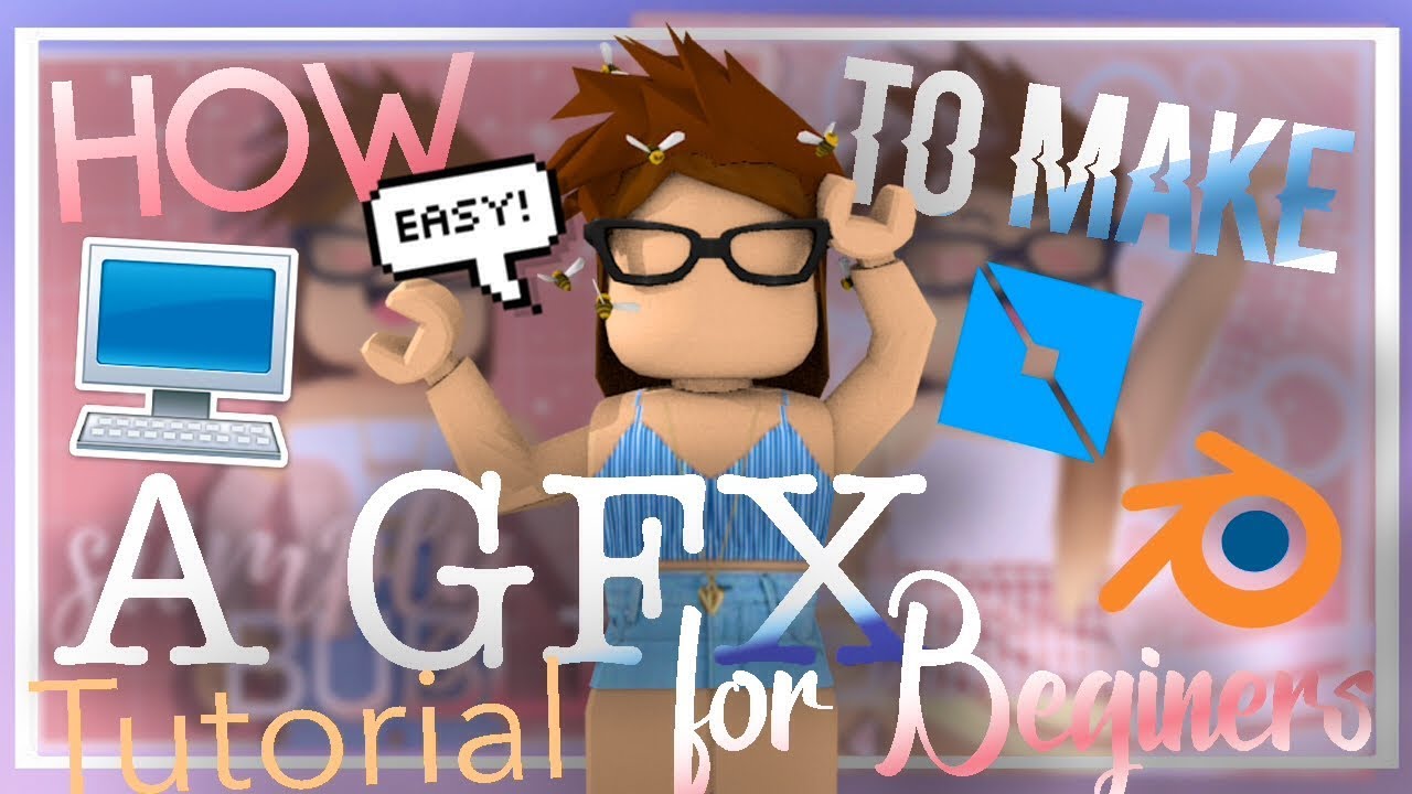 How To Make A Roblox Gfx With Blender 28