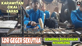 Download lagu LADRANG GEGER SEKUTHO⁉️Gending Bonangan Uyon-Uyon Karawitan CIKAL LARAS #karawitan #gamelan #gending
