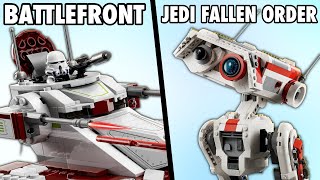 Ranking Every Star Wars Video Game Based On Their Lego Sets