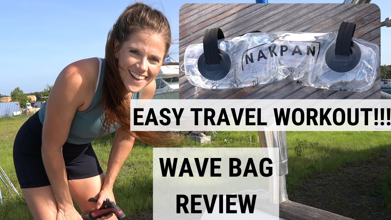Boat Workout//Easy Workout for Travel//Wave Bag Review