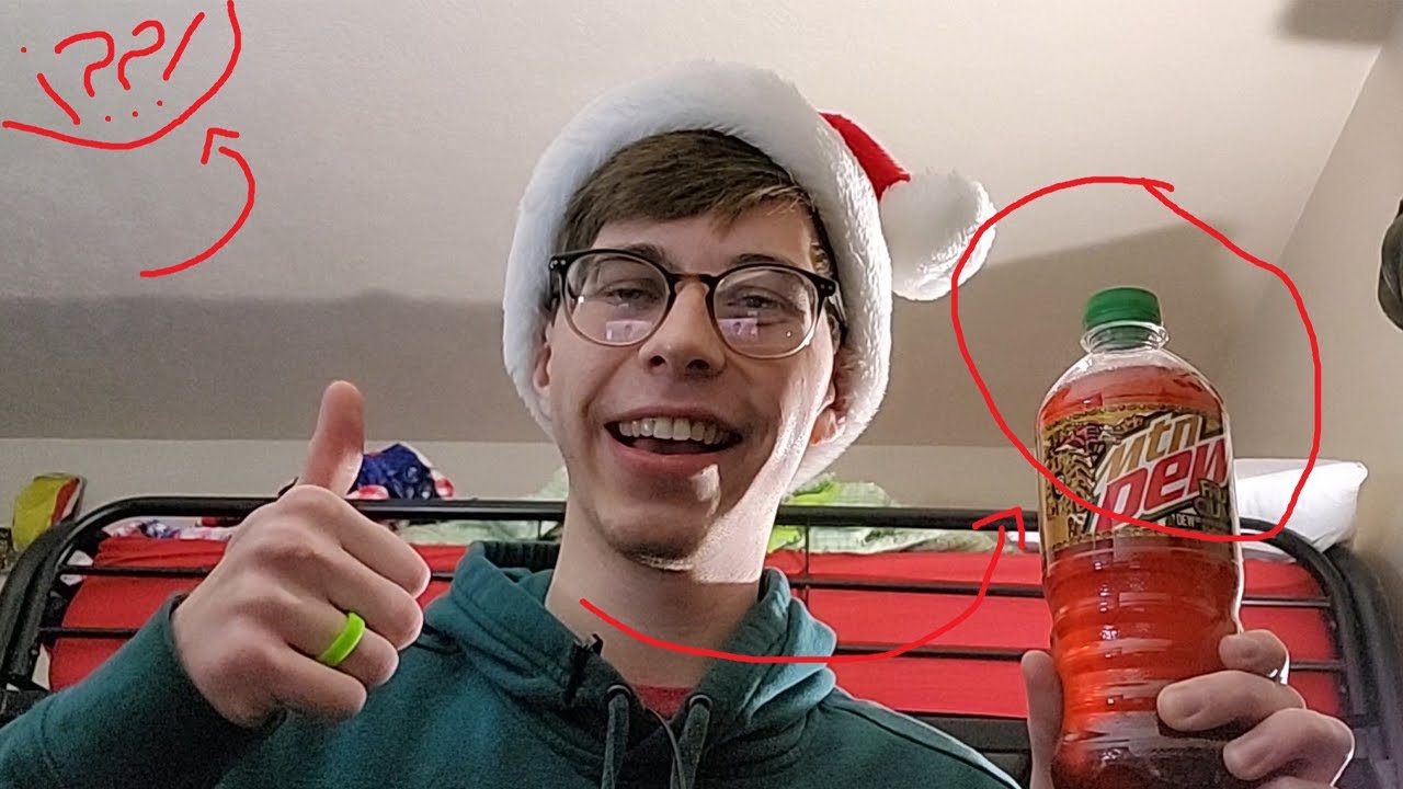 CHRISTMAS MTN DEW (OFFICIAL HOLIDAY REVIEW) *SO EPIC* YouTube