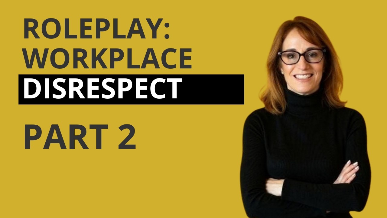 Roleplay: Inappropriate Jokes in the Workplace