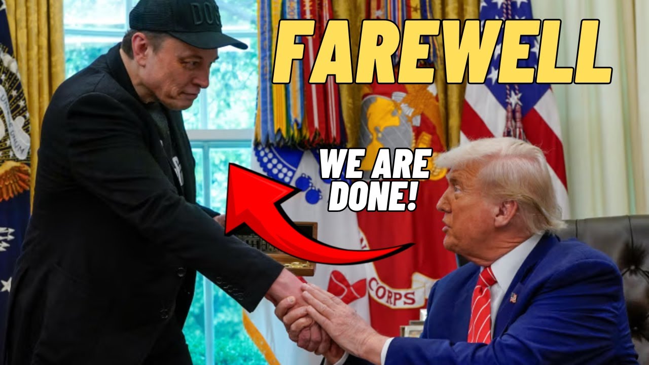 Elon Musk's SHOCKING Farewell Speech with President Trump | USA Trends Hub