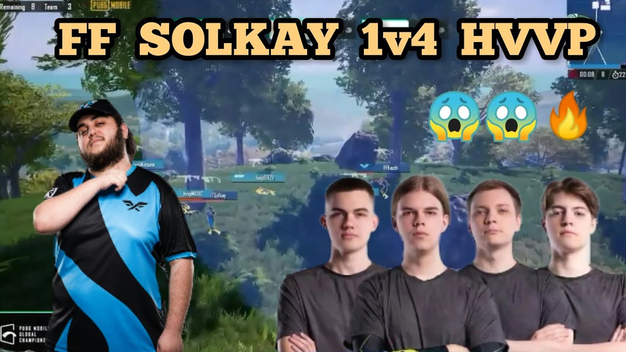 FF SOLKAY 1v4 Clutch HVVP PMGC 2022 Group Green 🔥😱