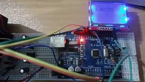 LTC2420 7digit Voltmeter arduino NOKIA LCD based project