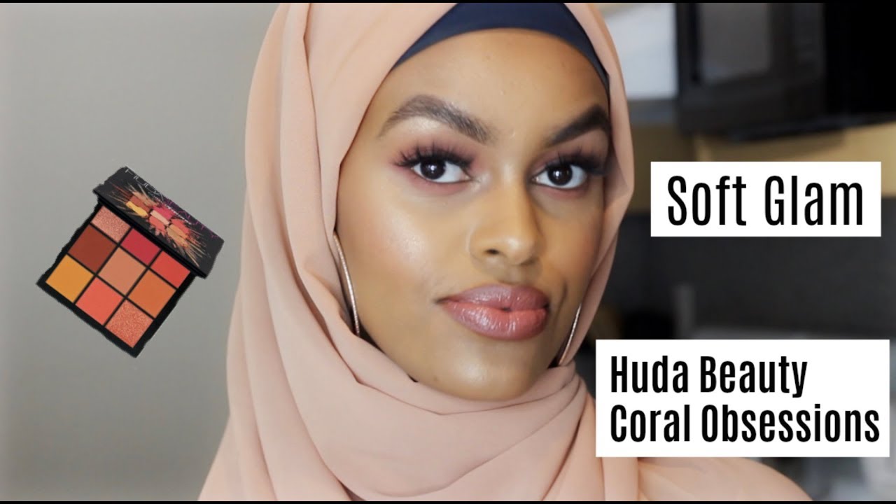 huda beauty coral obsessions palette, coral obsessions, huda beauty, make.....