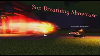Max Sun Breathing Skill Showcase | Wisteria |
