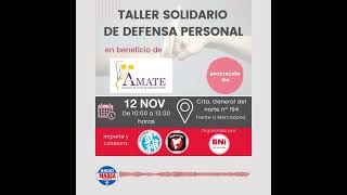 Vente al Taller Solidario de Defensa Personal a beneficio de Ámate