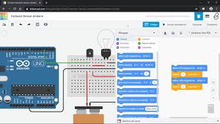 Transistor NPN | Tinkercad