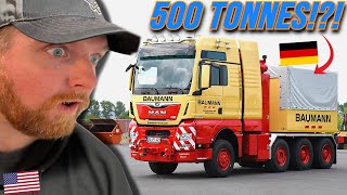 American Reacts to Germany's Most Powerful Truck EVER