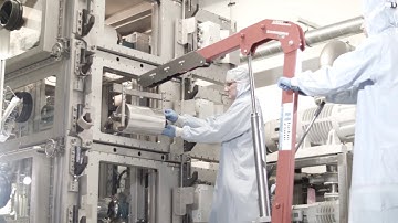 Adenso UTG ultra thin glass / Duennglas R2R processing