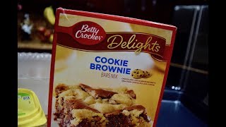 How to make Betty Crocker Cookie Brownie mix