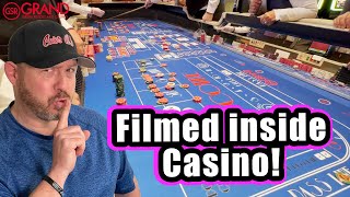 Live Casino Craps Filmed Inside Casino screenshot 5