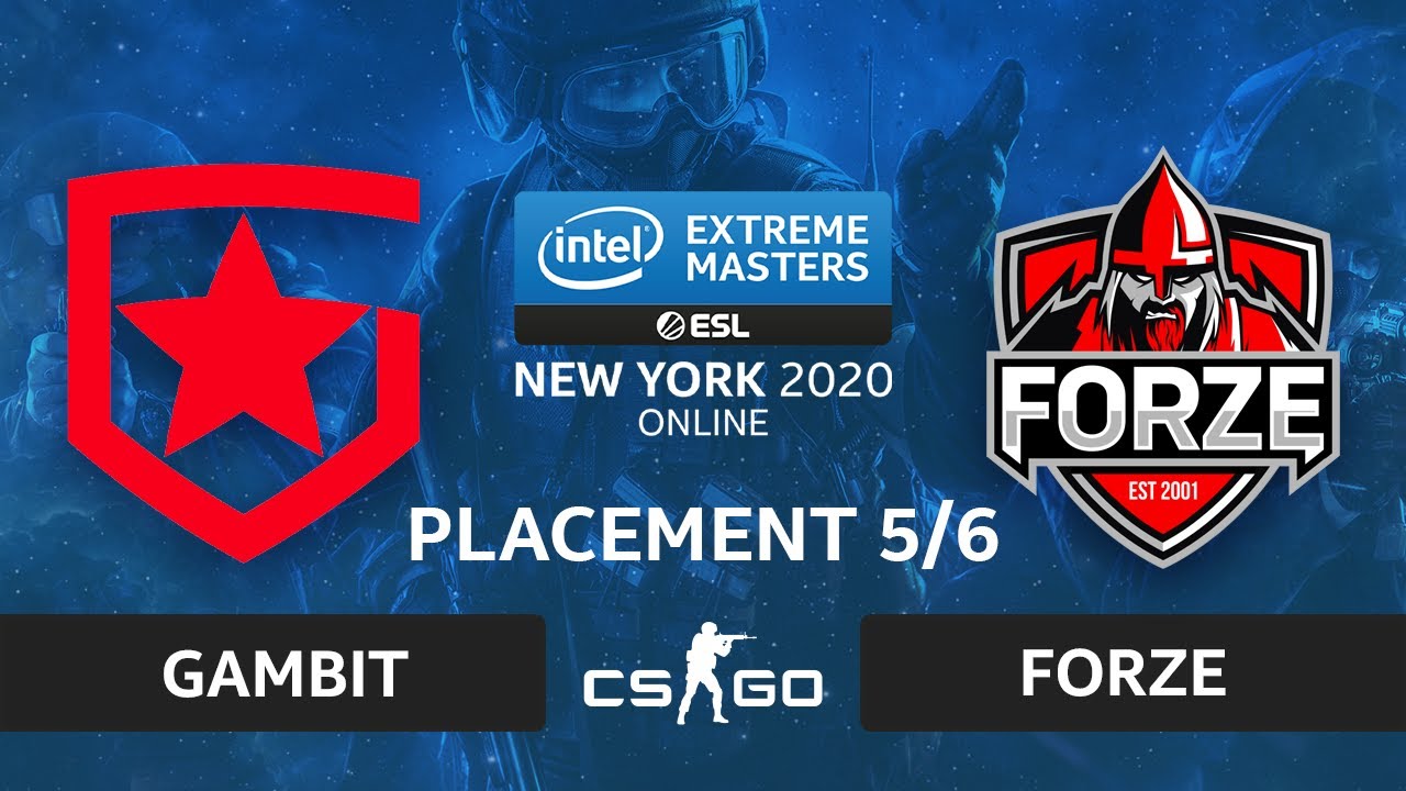 CS GO Gambit Vs ForZe Train Map 3 IEM New York 2020 Placement 5 