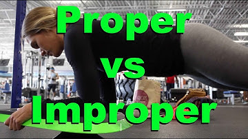 Stealth Core Trainer - Improper vs. Proper Form