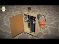 Make a silent air compressor  diy tools