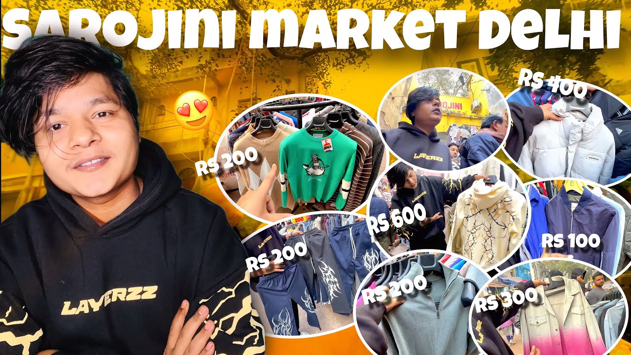 Sarojini Nagar Market Delhi Winter Shopping 😍| Sarojini Nagar Market Delhi 😱 Winter Collection 2025 