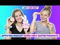 Applying A Full Face of Makeup Using Only Easter Products Challenge ~ Jacy and Kacy