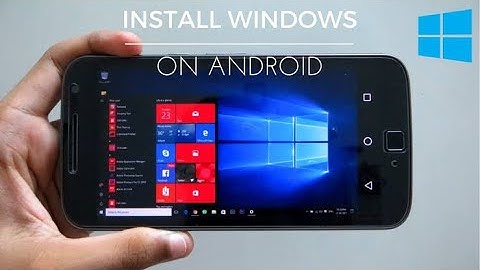 use computer in phone | convert phone into pc | Install   windows 10 on  andriod without root