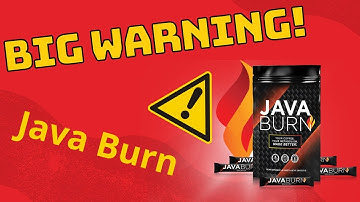 Java Burn - ⚠️WARNING‼️⚠️ - Java Burn Review