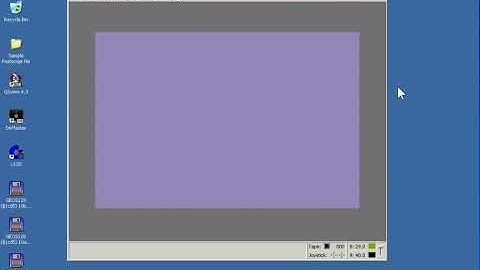 video (GW2PS 1of2) Convert GeoWrite to Postscript successful when running GEOS from drive A