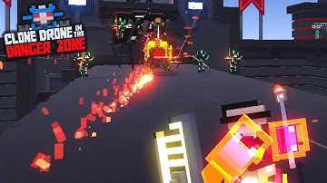 ONE-LEGGED MENACE! | Clone Drone In The Danger Zone One Weapon Challenge