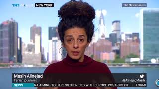 Masih Alinejad On TRT World Talking About Recent Iran Protests Masih Alinejad On TRT World Talking About Recent Iran Protests
