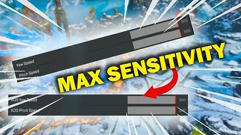 Apex But With The Highest sensitivity