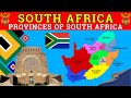 South Africa Map Explained 9 Provinces Of South Africa 