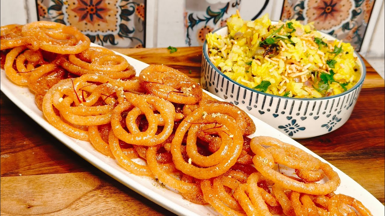 सुबह का एकदम स्वादिष्ट और आसान नाश्ता | Jalebi Poha Nashta | Divisha Kitchen 