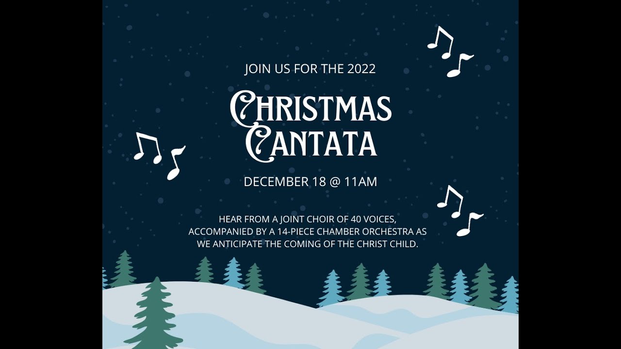 Christmas Cantata YouTube