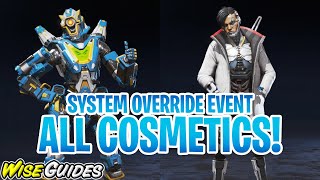 System Override Collection Event! ALL SKINS & COSMETICS Showcase!