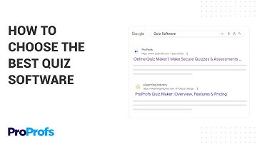 How to Choose the Best Quiz Software