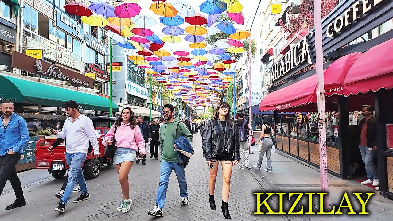 КИЗИЛАЙ ЧАНКАЯ АНКАРА - ПЛОЩАДЬ КИЗИЛАЙ - ПРОГУЛКА ПО АНКАРЕ ТУРЦИЯ 🇹🇷