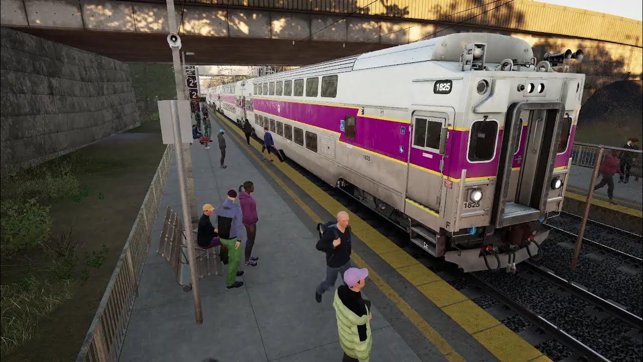 MBTA Commuter Rail Providence/Stoughton Line PVDBOS Full Trip With MBTA Commuter Rail Providence/Stoughton Line PVDBOS Full Trip With