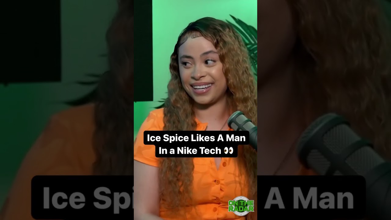 Ice Spice Likes A Man In A Nike Tech 