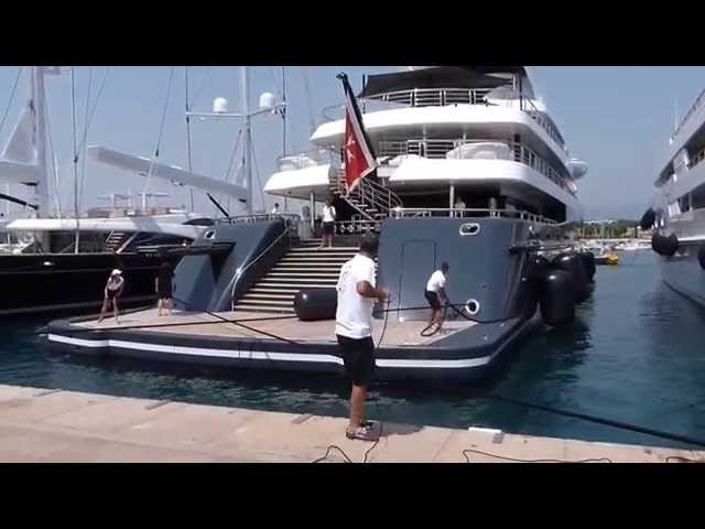 PHOENIX 2 Yacht • Sebastian Kulczyk's $160 M Superyacht docking in Antibes